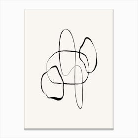 Abstract Drawing Canvas Print