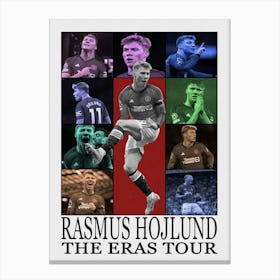 Rasmus Hojlund Canvas Print