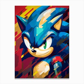 Sonic The Hedgehog 5 Canvas Print