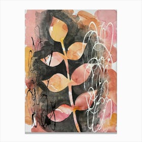 Abstract botanical Canvas Print