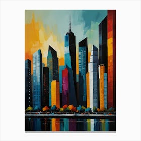 New York City Skyline Canvas Print