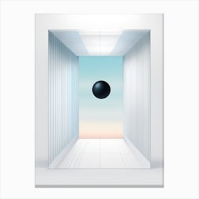 Black Hole Canvas Print