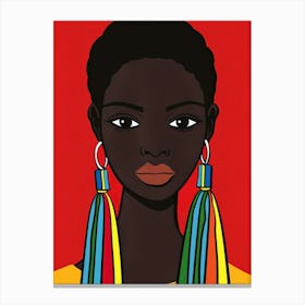 African Woman 115 Canvas Print