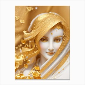Golden Madonna 1 Canvas Print