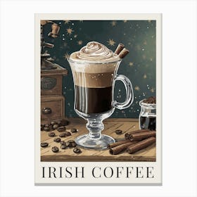 Irish Coffee Canvas Print