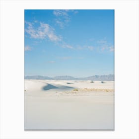 White Sands New Mexico III on Film Canvas Print