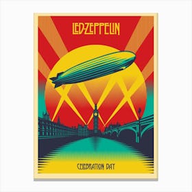 Led Zeppelin Celebration Day Stampe su tela