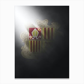 Andorra Spain Football Poster Canvas Print