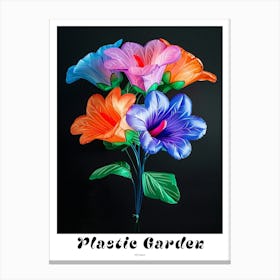 Bright Inflatable Flowers Poster Petunia 2 Canvas Print