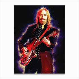 Spirit Of Tom Petty Live Canvas Print