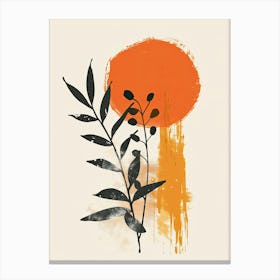 Jet Age Minimalism Mid Century Style Canvas Print