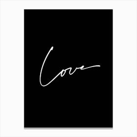 Love Only Canvas Print