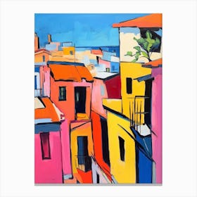 Izmir Turkey 1 Fauvist Painting Canvas Print