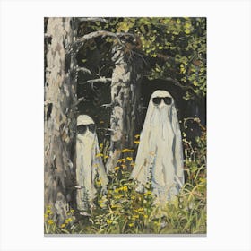 Ghosts In The Woods 9 Canvas Print