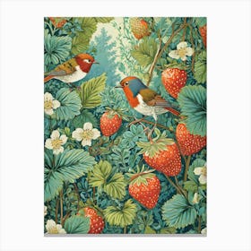 Strawberry Bushes Canvas Print