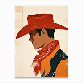 The Cowboy’s Euphoria Canvas Print