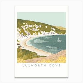 Lulworth Cove Jurassic Coast Dorset Canvas Print