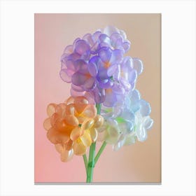 Dreamy Inflatable Flowers Hydrangea 1 Canvas Print