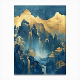 Asian Landscape Canvas Print 1 Canvas Print