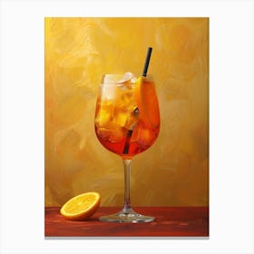 Aperol Spritz Art Print 353 Canvas Print