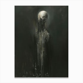 'Darkness' 8 Canvas Print