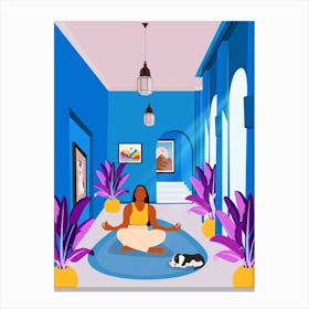 Yoga Gallery Canvas Print