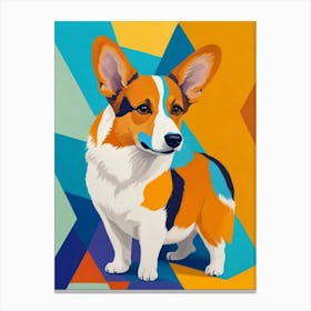 Corgi Portrait Canvas Print