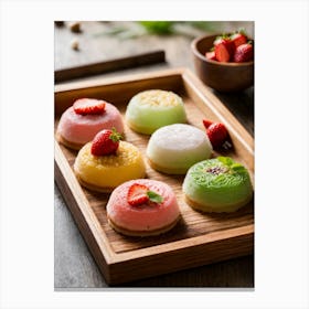 Asian Desserts 1 Canvas Print