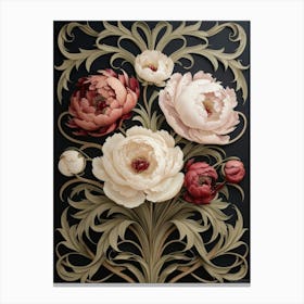 Peonies 4 Canvas Print