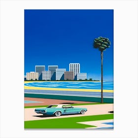 Hiroshi Nagai - Vaporwave, City Pop Canvas Print