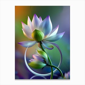 Lotus Flower 131 Canvas Print