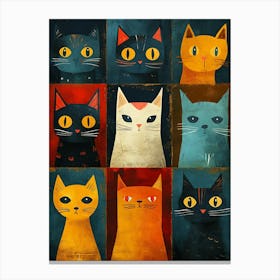 Cats Canvas Art 1 Canvas Print