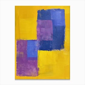 Purple Squares 8 Canvas Print