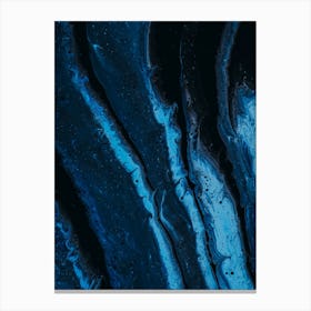Abstract Blue Water 2 Canvas Print