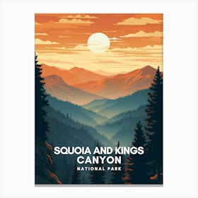 Sequoia and Kings Canyon (California) Canvas Print