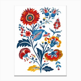 Ukrainian Folk Art Canvas Print