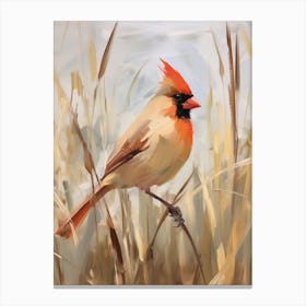 Bird Painting Cardinal 2 Canvas Print
