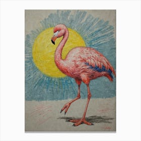 Flamingo 32 Canvas Print