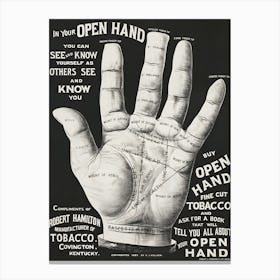 In The Open Hand Canvas Print