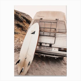 Surfer Van Canvas Print