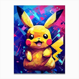 Pokemon Pikachu 2 Canvas Print