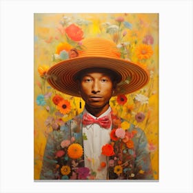 Pharrell Williams (4) Canvas Print