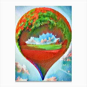 Hot Air Balloon Canvas Print