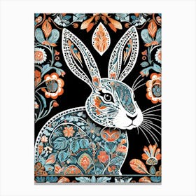 Rabbit In Floral Pattern, 1492 Canvas Print