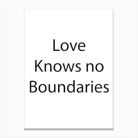 Love And Relationship Quote 17 Canvas Print