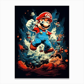 Mario Bros 57 Canvas Print