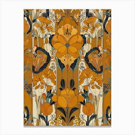 Deco Wallpaper Canvas Print