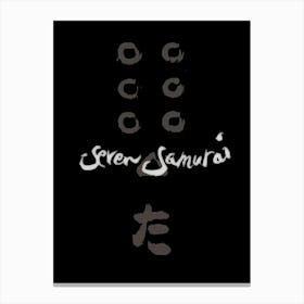 Seven Samurai (1954) Canvas Print