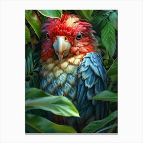 Bird In The Jungle Canvas Print