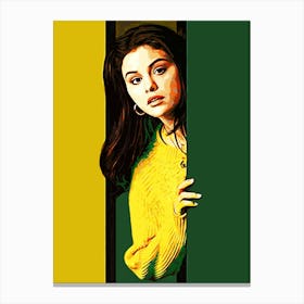 Selena Gomez 3 Canvas Print